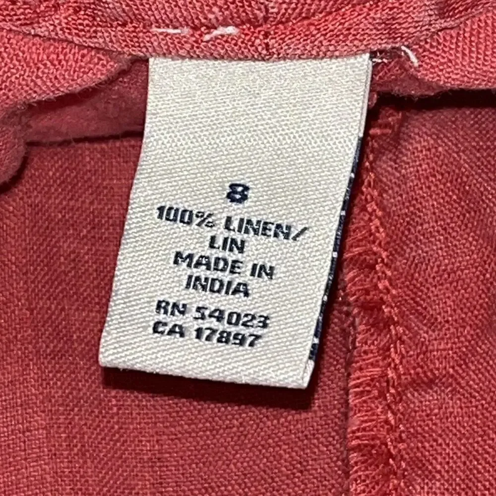 Linen‎ Cropped Pants Lot Of 2 Women’s Size 8 Banana Republic Old Navy